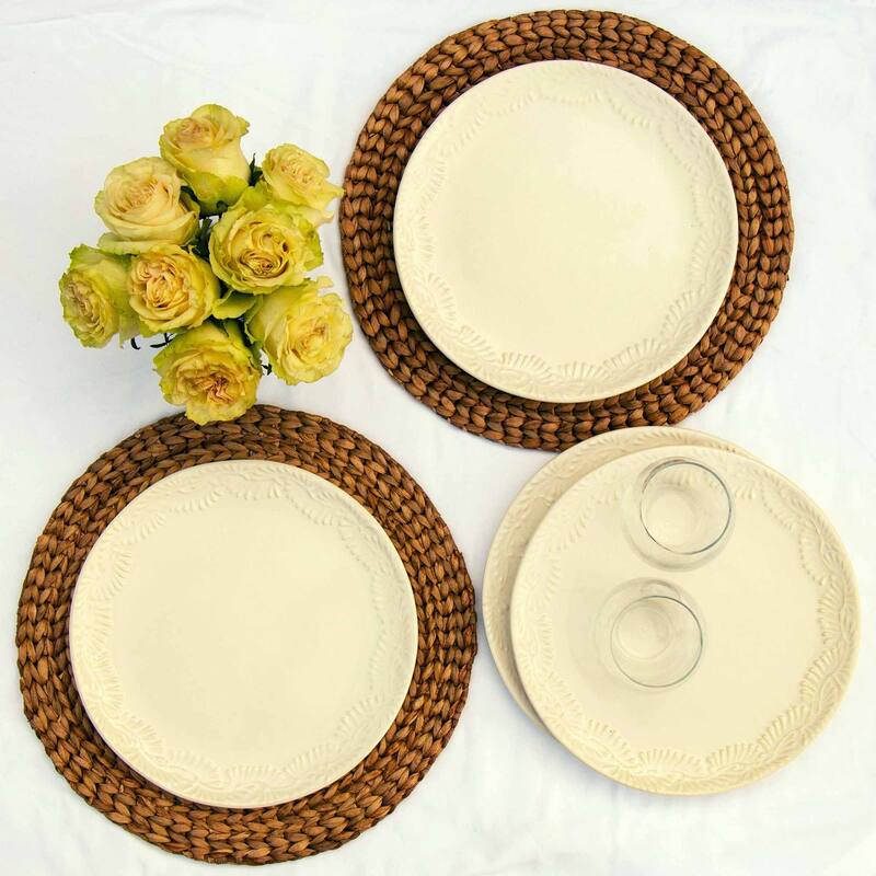 Encantada Handmade Pottery 11.75 Dinner Plates