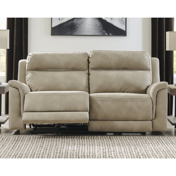 slide 2 of 5, Signature Design by Ashley Next-Gen DuraPella Adjustable Power Reclining Sofa