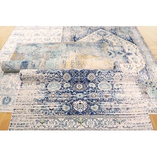 Pasargad Home Turkish Chelsea Design Medallion Area Rug - Bed Bath ...
