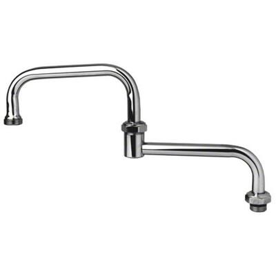 T and S Brass 18" Double-Joint Swing Nozzle with 12" Back Section and