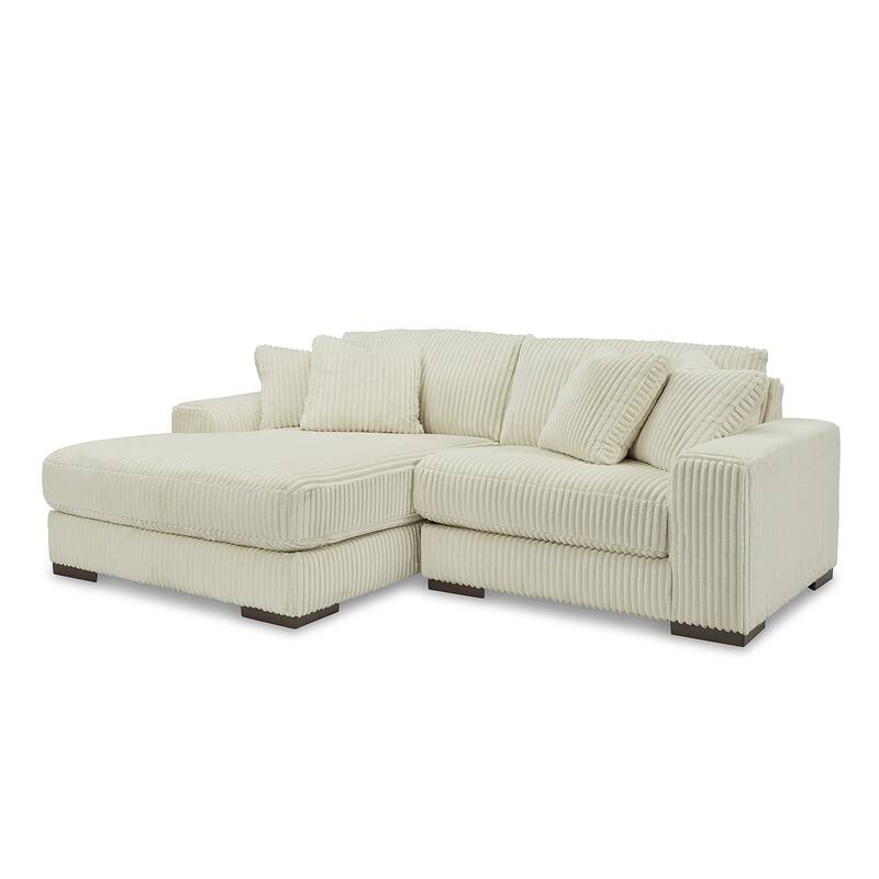 Signature Design by Ashley Lindyn 2-Piece Sectional with Chaise - 102"W x 70"D x 38"H