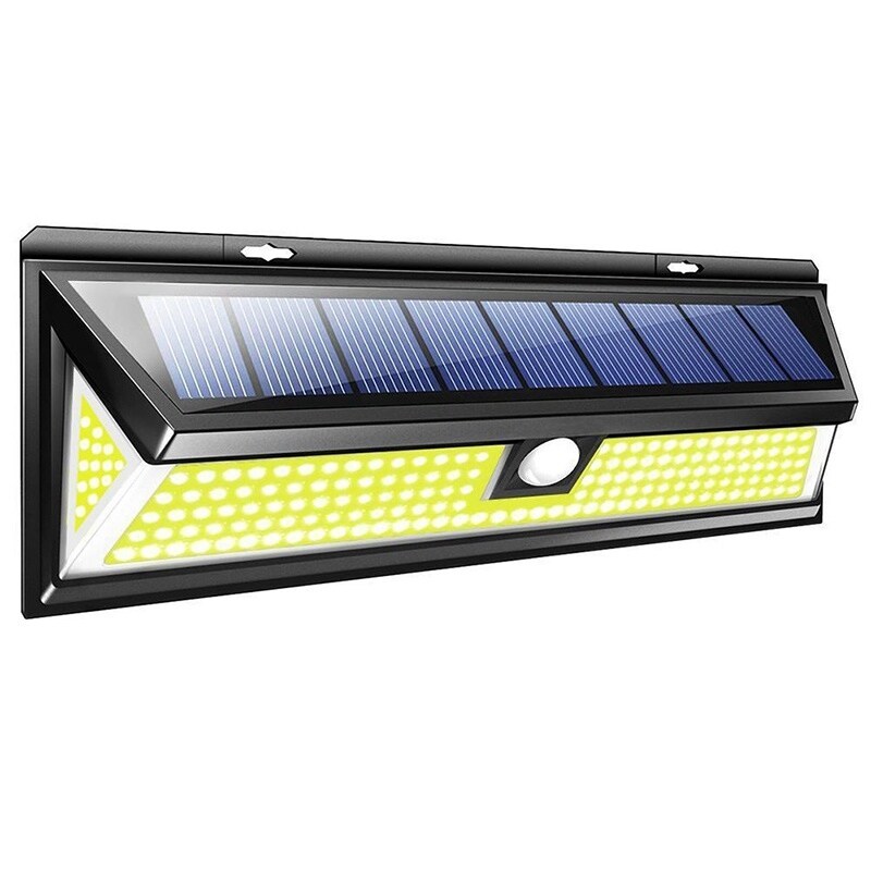 LED PIR Motion Sensor 10m Cordless Solar Security Porch Wall Light Door Garage 