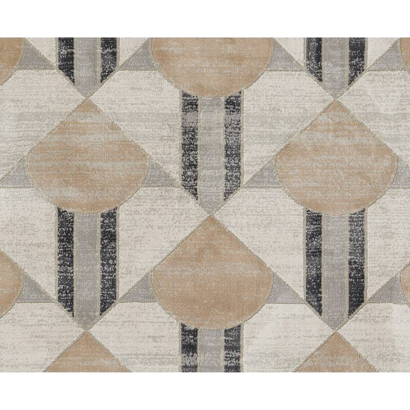 Momeni Edition Polyester Geometric Area Rug