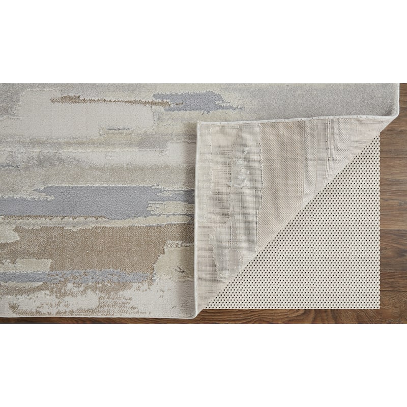 Grand Bazaar Kayden Machine Made Abstract Modern Area Rug
