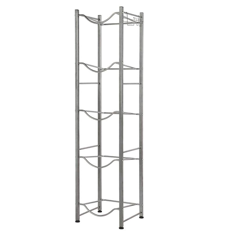 3/4/5-Tier Water Rack Stainless Steel Heavy Duty Water Cooler Jug Rack