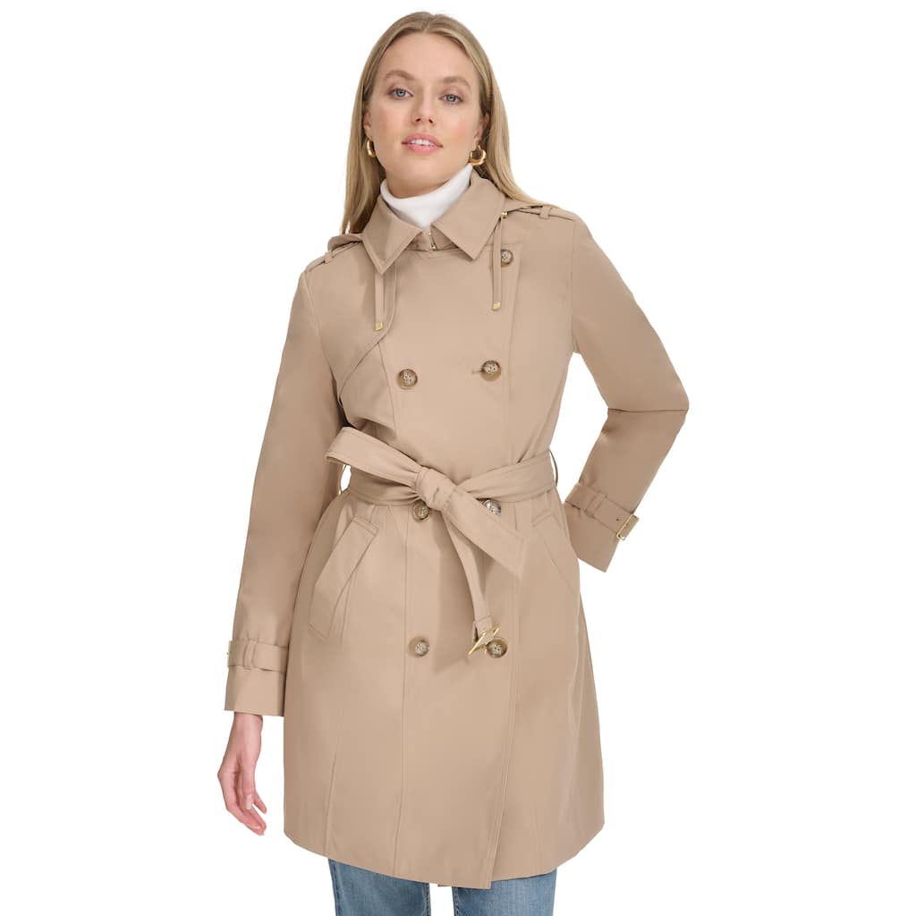 Cole Haan Women's Water Resistant Trench Coat