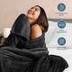 preview thumbnail 68 of 88, Bare Home Sherpa Fleece Blanket - Reversible Plush Bed Blanket