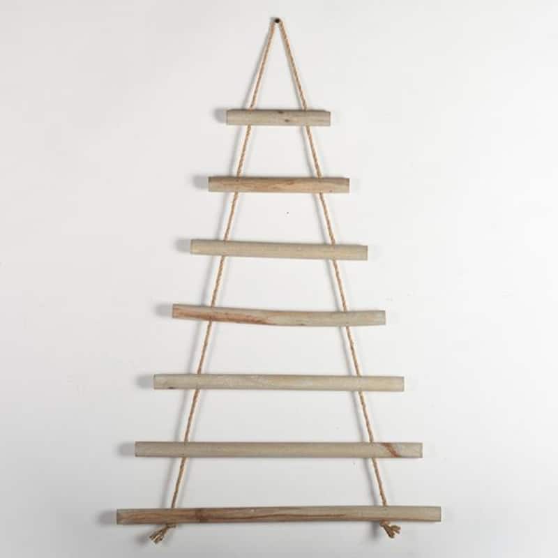 Wooden Tree Shaped Hanging Decoration
