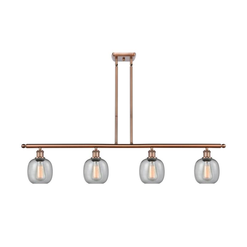 Innovations Lighting Belfast 4 Light 48" Wide Linear Chandelier