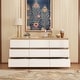 preview thumbnail 57 of 70, Modern Dresser for Bedroom 9 Drawers Wood Dresser Chest of Drawers