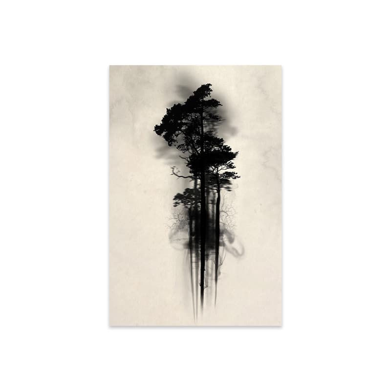 Enchanted Forest Print On Acrylic Glass by Nicklas Gustafsson - 24x16x0.25