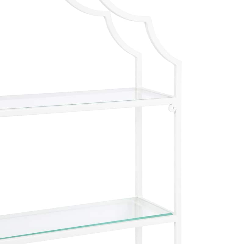 Kate and Laurel Leanna Tiered Wall Shelf