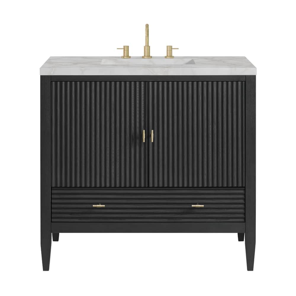 James Martin Vanities 485-V36-3VSL Myrrin 36" Single Basin Wood Vanity