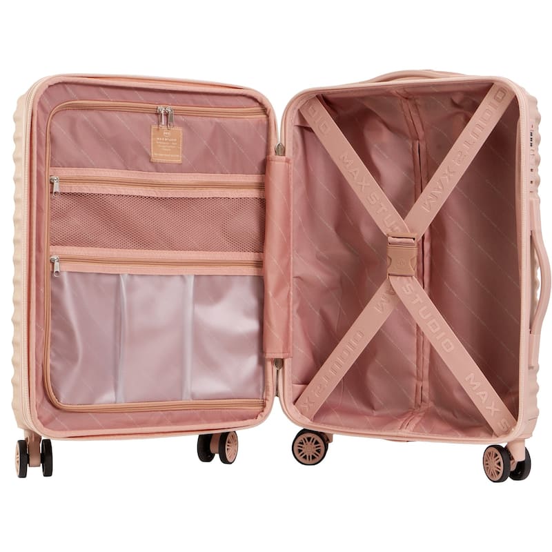 Max Studio The Auckland ABS 2-Piece Hard-Sided Luggage Set