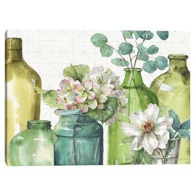 Mixed Greens XLIX Canvas Art Print