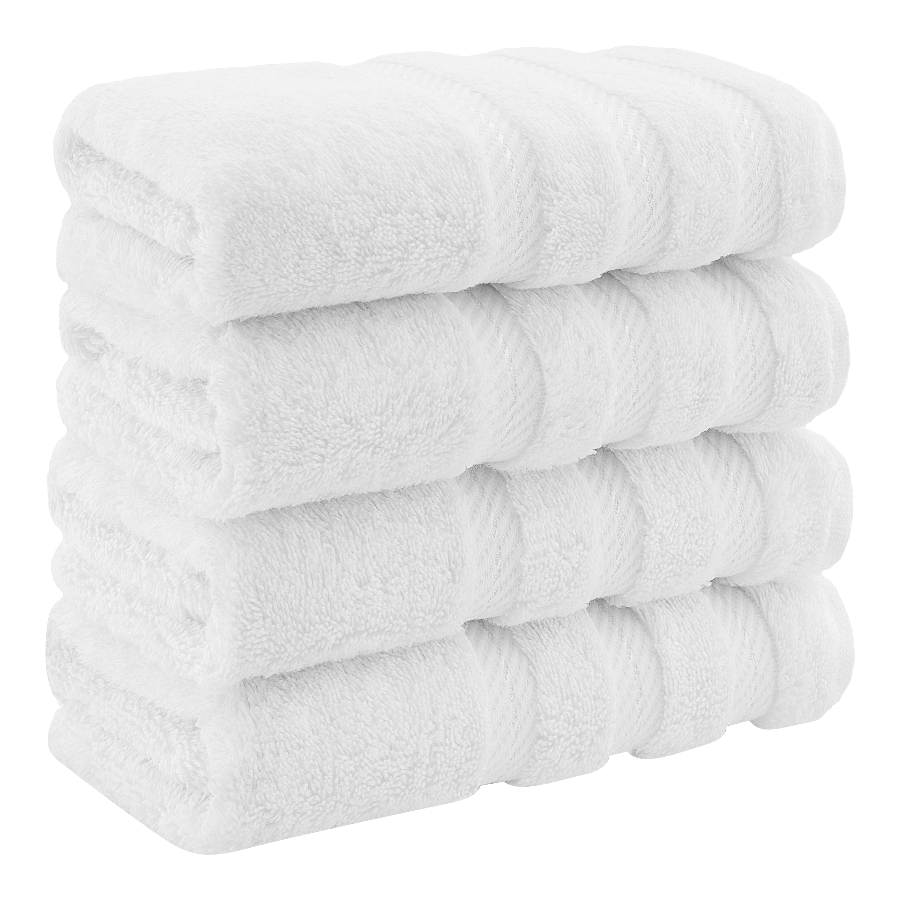 American Comfort Luxury White Hand Towels - 16 x 31.5 (4 Piece) –  American Comfort Luxury Linens