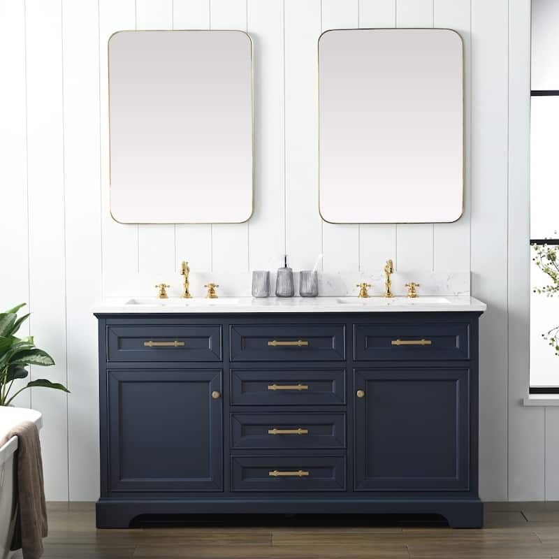Sudio Design Thompson 60" Double Bathroom Vanity