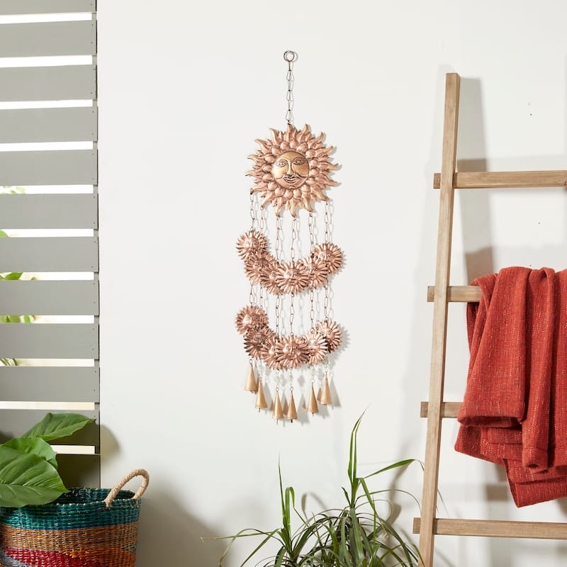 Iron Eclectic Windchime 35 x 14 x 1