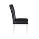 preview thumbnail 5 of 5, Somette Contemporary Curved Flare-Back Parson Side Chair, Set of 2