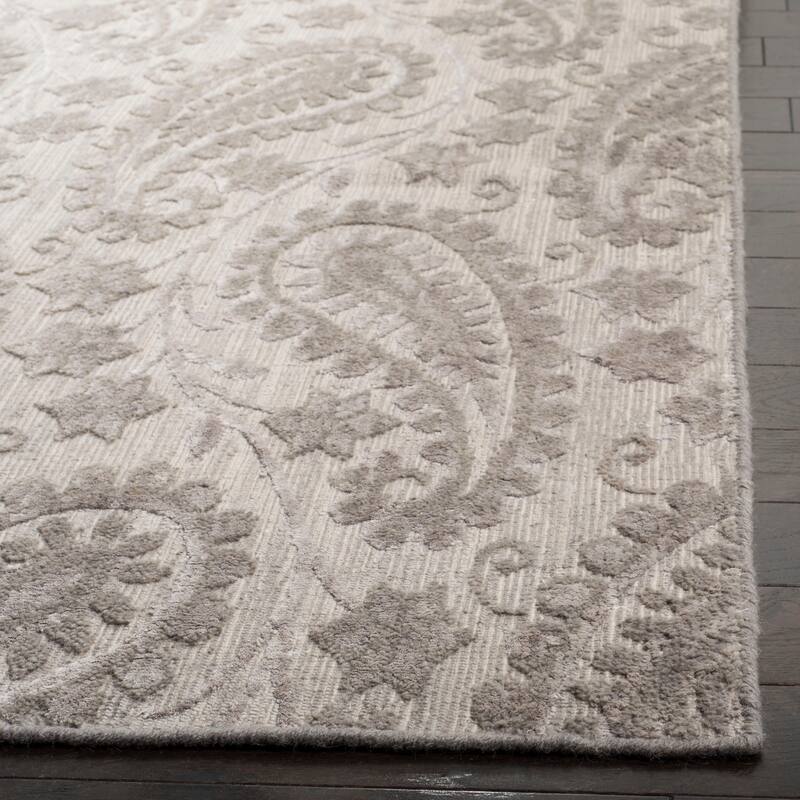SAFAVIEH Handmade Mirage Susie Paisley Modern Abstract Viscose Rug