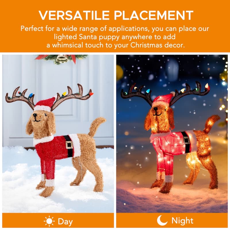 Christmas lights Festive Holiday Decoration with Lights for Indoor & Outdoor