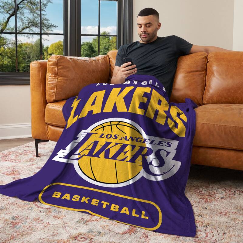 NBA High Block Silk Touch Throw Blanket