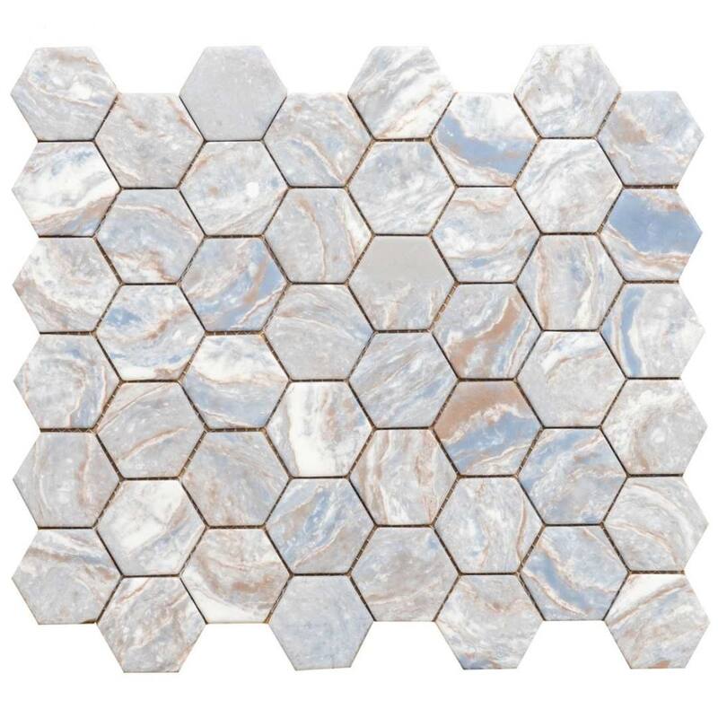 The Tile Life Recycled 1.88x1.88 Glass Wall & Backsplash Tile