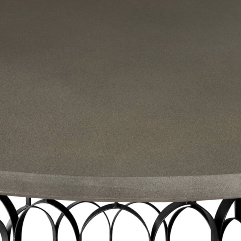 Gatsby 55 inch Art Deco Round Dining Table with Pedestal Base