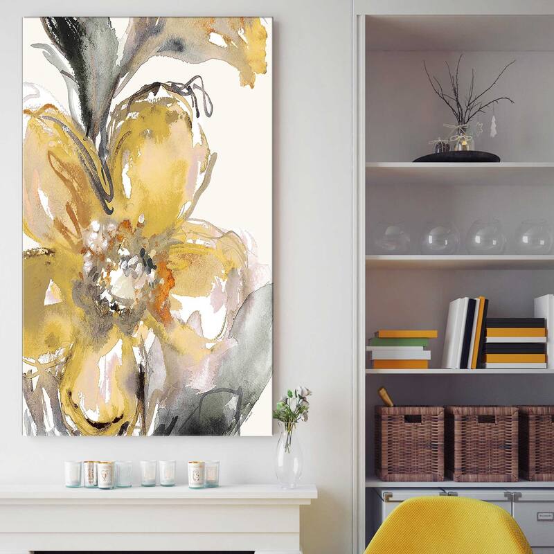 "Bright Blooms I" Print on Canvas