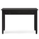preview thumbnail 4 of 38, WYNDENHALL Norfolk Solid Wood Transitional Writing Office Desk