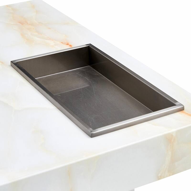 Modern Coffee Table with Imitation Marble Patterns
