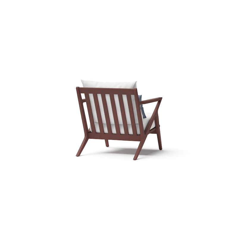 Vaughn 2 Piece Sunbrella Outdoor Patio Club Chairs