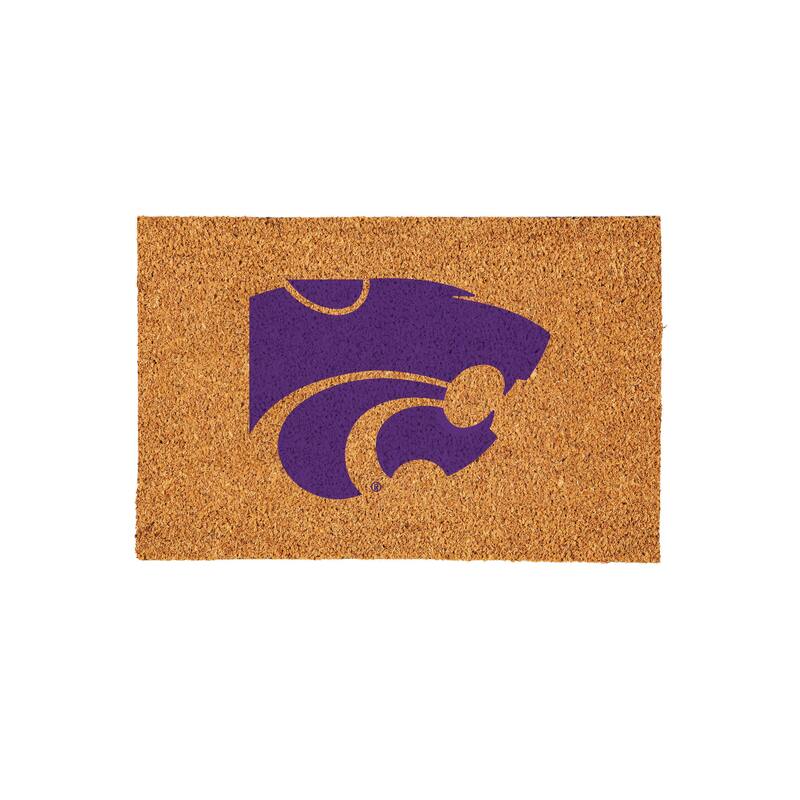 Kansas State University Full Color Indoor/Outdoor Coir Mat