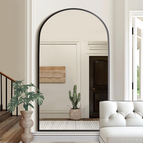 Arched Mirror Modern Full-length Mirror Floor Mirror - 71*38 - Bed