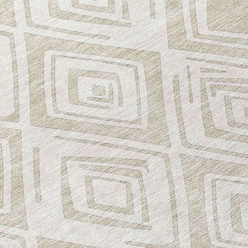 Machine Washable Indoor/ Outdoor Chantille Ombre Diamonds Rug