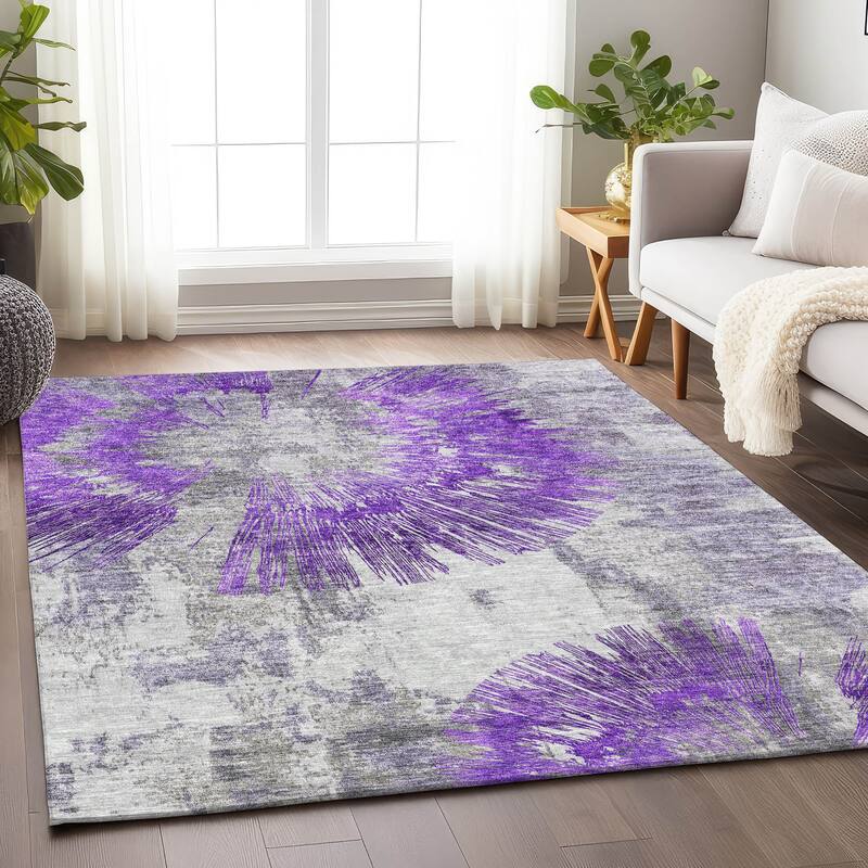 Premium Washable Super Soft Modern Burst Mayfield Rug