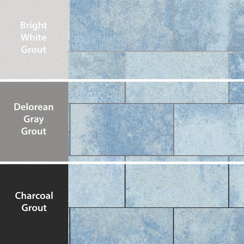 Merola Tile Myst Hotspring 4" x 8" Ceramic Wall Tile