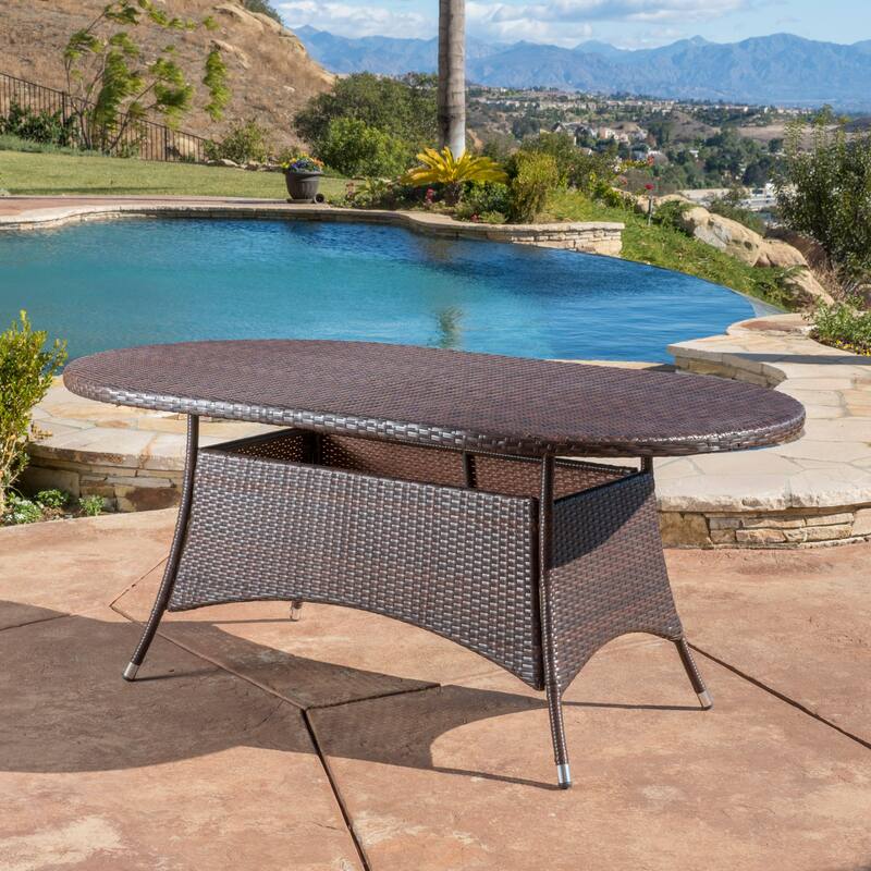 CORSICA OVAL DINING table