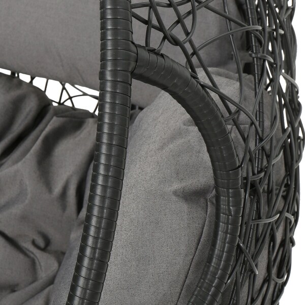 Kyle Wicker Hanging Chair Stand Not Included by Christopher