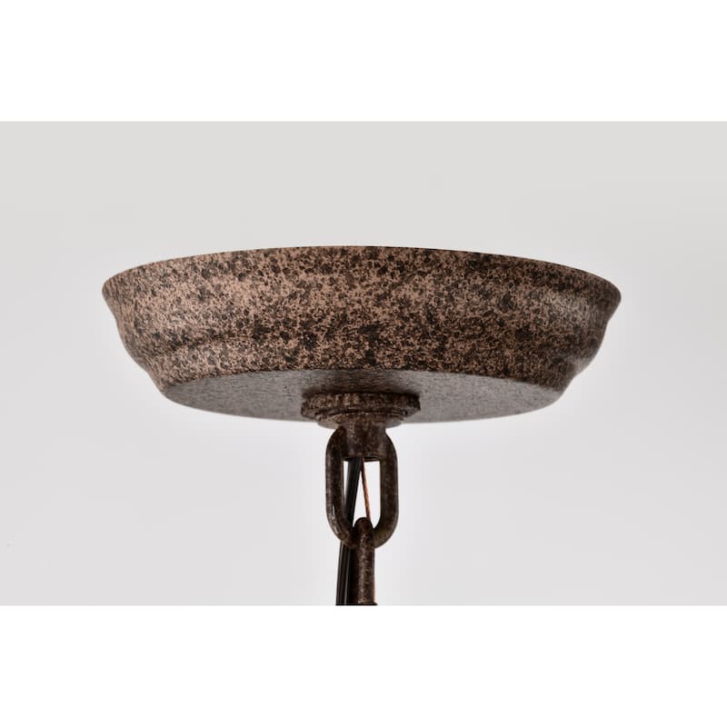 Reenie 14 Inch Farmhouse Globe Pendant Wood Grain 3 Light