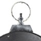 preview thumbnail 17 of 16, White Metal Distressed Pocket Watch Inspired Decorative Wall Clock with Black Accents