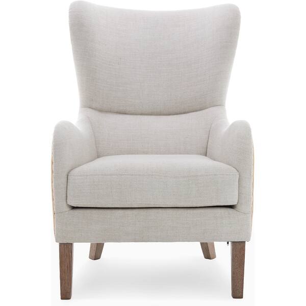 Elle Decor Wingback Chair Overstock 22747849