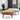 Krista 36-inch Round PU Leather Ottoman with Wood Framing