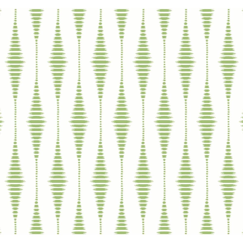 NextWall Striped Ikat Peel and Stick Wallpaper