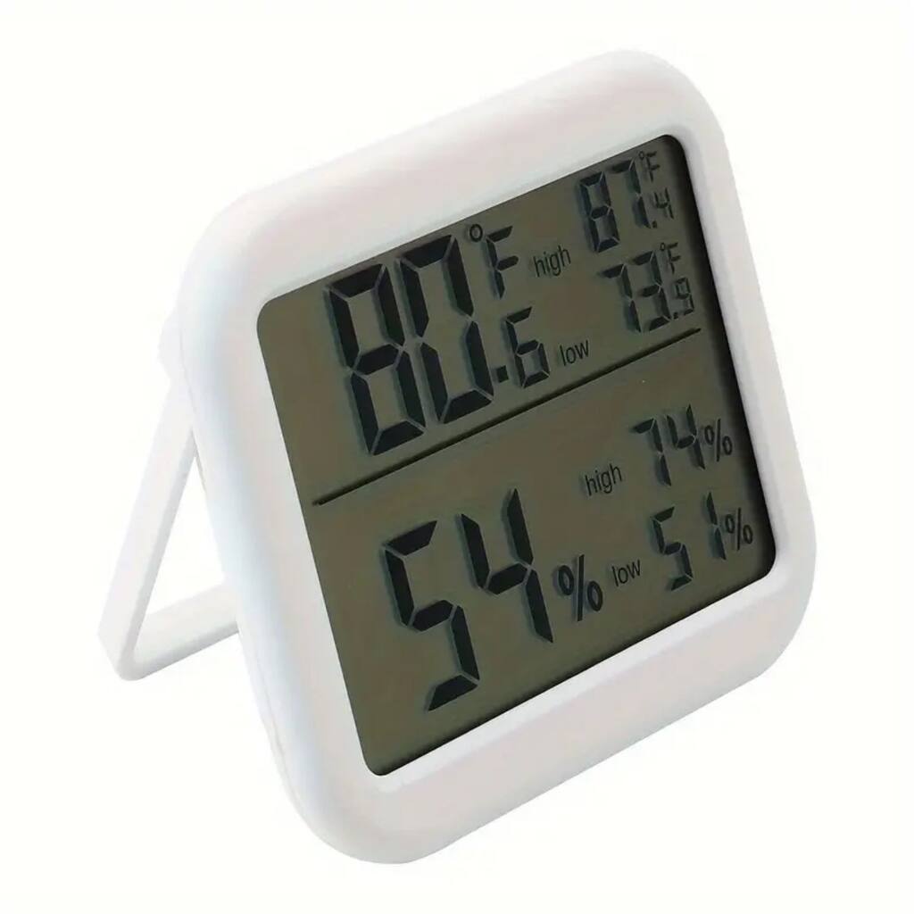 Electronic Thermometer And Hygrometer Large-screen Display Digital