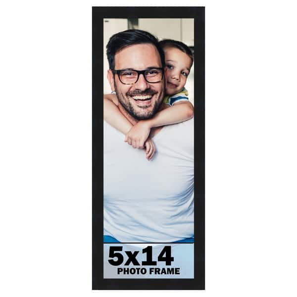 5x14 In Frame Black Picture Frame - Complete Modern Photo Frame - Bed ...