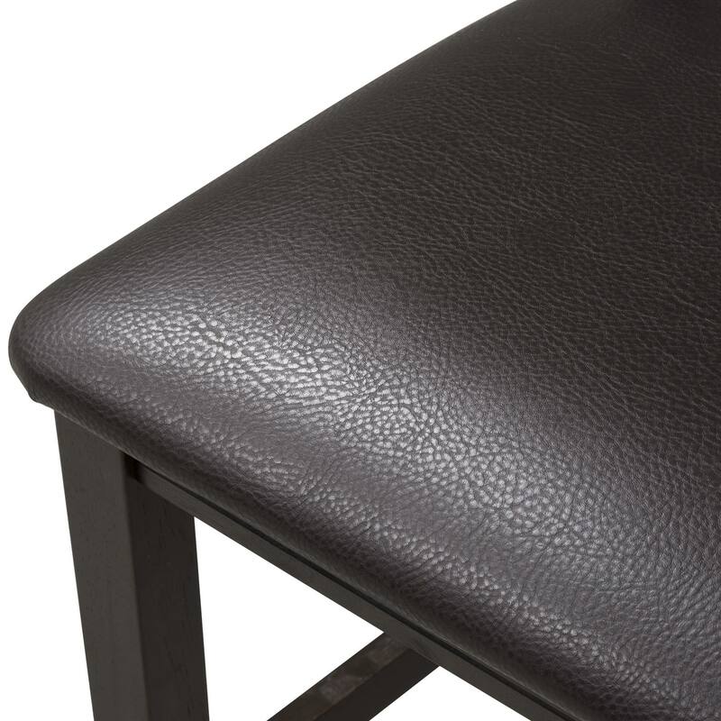 Lawson Dark Espresso Splat Back Counter Chair (Set of 2)