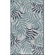 preview thumbnail 15 of 72, Nourison Garden Oasis Indoor/Outdoor Nature Area Rug 2'x4' - Blue