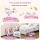 preview thumbnail 30 of 32, Honeyjoy Foldable Baby Walker with 3 Adjustable Heights Comfy Padded - See Details