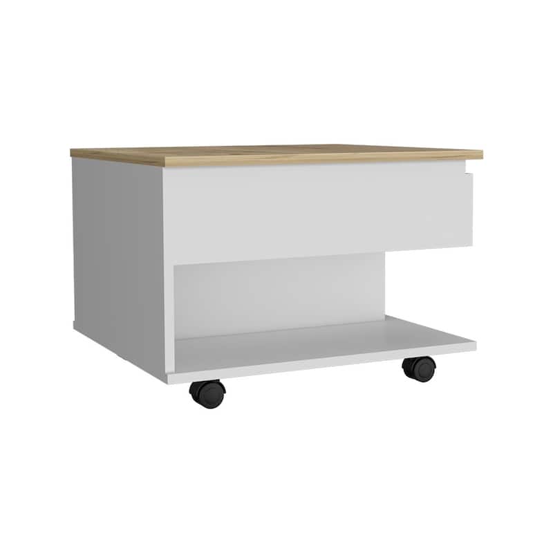 Living Room Storage Table With Pulley